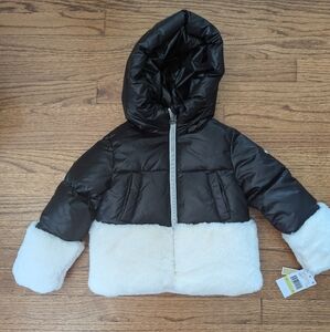 Michael Kors 4T Black Zip Up Jacket